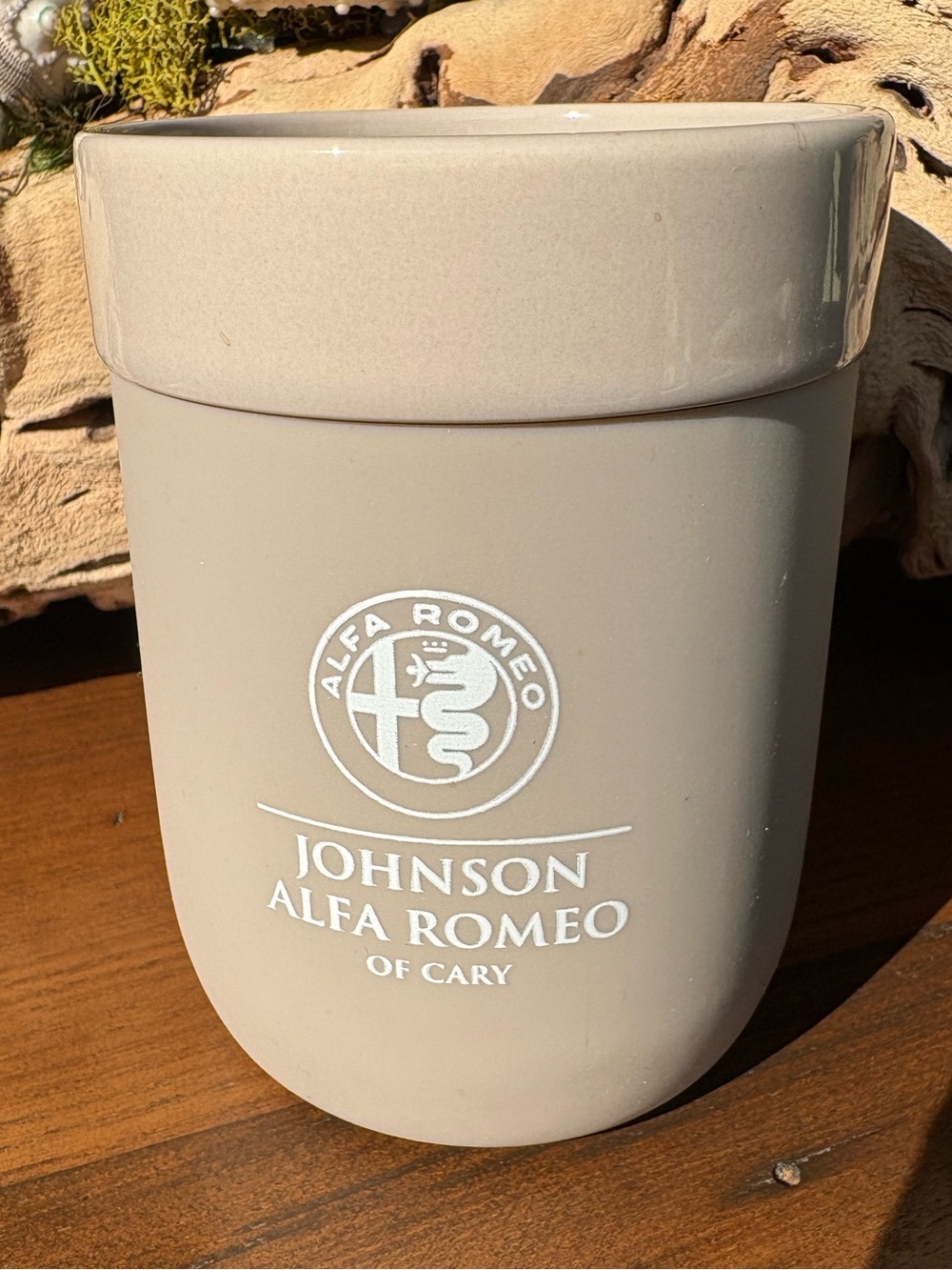 Johnson Alfa Romeo of Cary Ceramic Mug Dealership Promo Cup 12oz